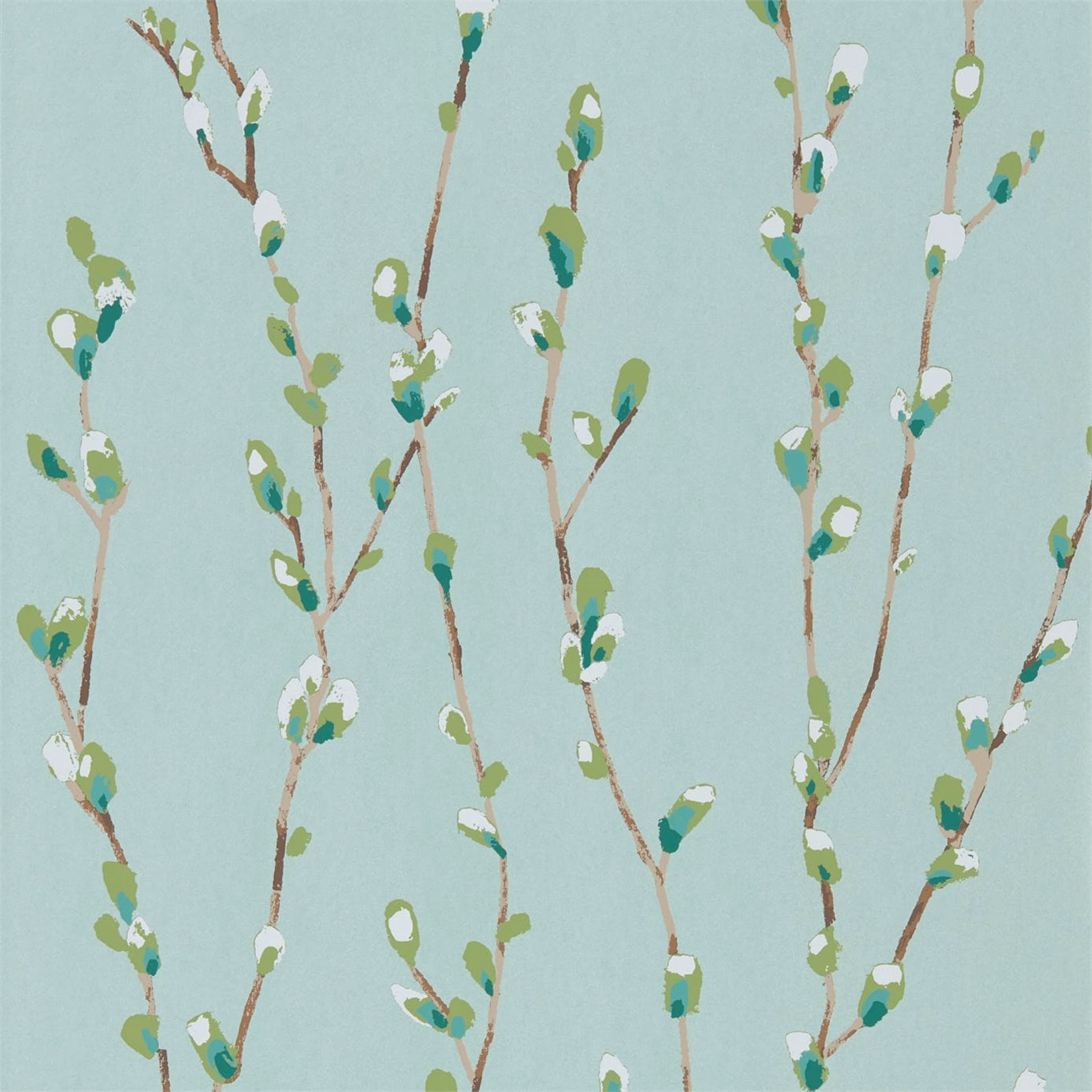 Обои Harlequin Standing Ovation Salice Mint/Emerald 111469